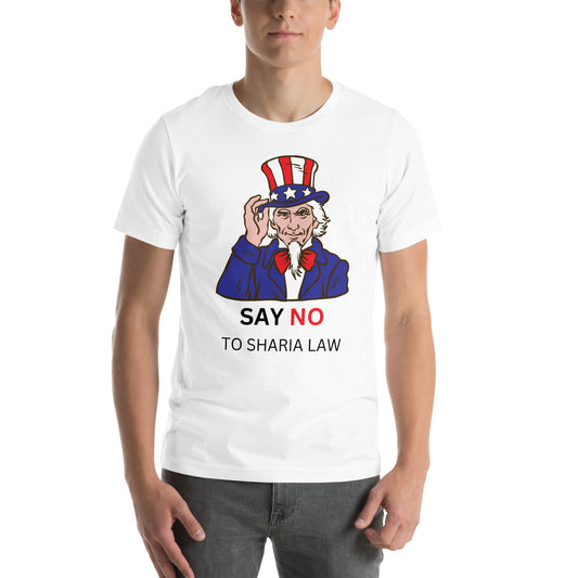 Say No To Sharia Law T-Shirt